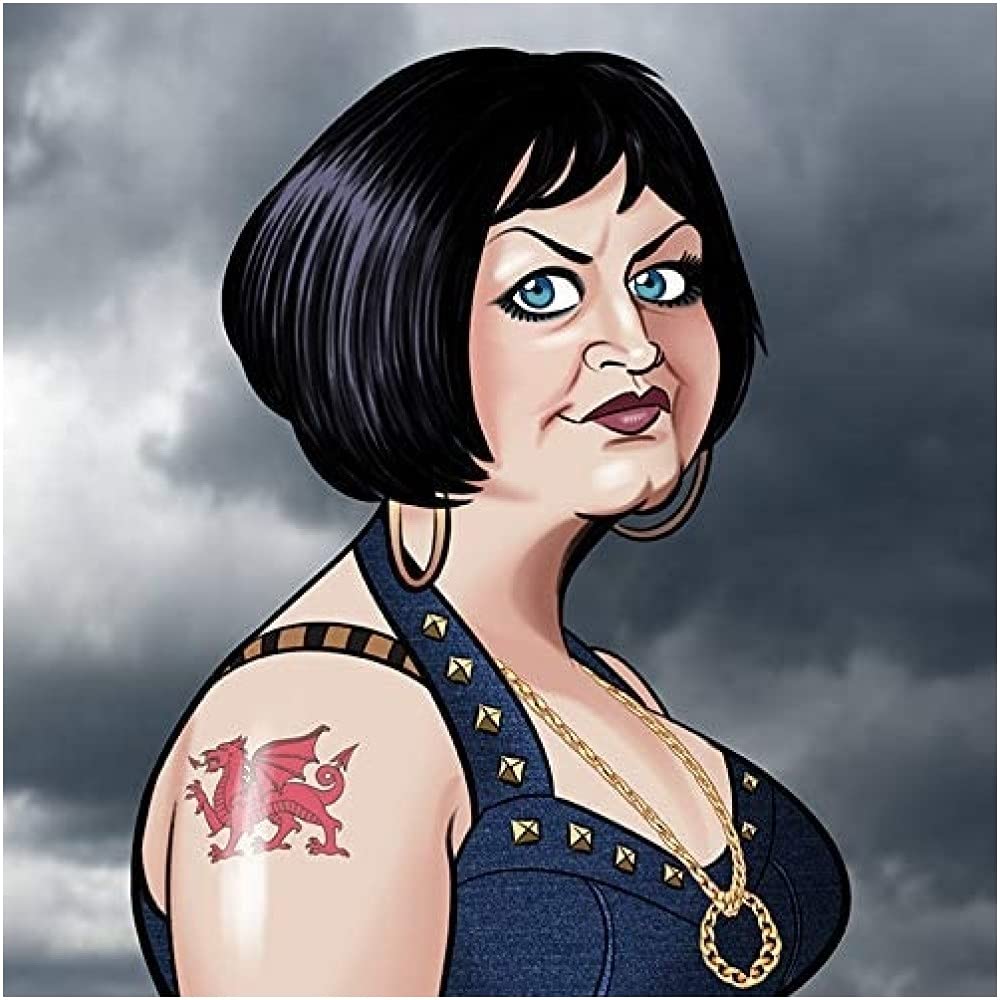 Really Wild Cards Nessa Birthday Greeting Sound Card Blank Inside RWSN033