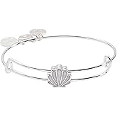 Alex and Ani Mother of Pearl Scallop Shell Slider Bangle