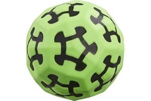 Wahu Sonic Shock Ball, Bounces up to 60' in The Air, 2.7" Ultra-Bounce Foam Outdoor Throw and Catch Ball for Kids Ages 5+, Green