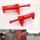 Tom tool LXQ 3.5-4.7 Inch Brick Line Clips Line Runners Sold In Pairs,Red