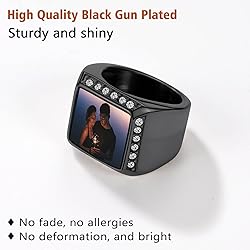 FindChic Personalized Signet Rings for Men Size 13