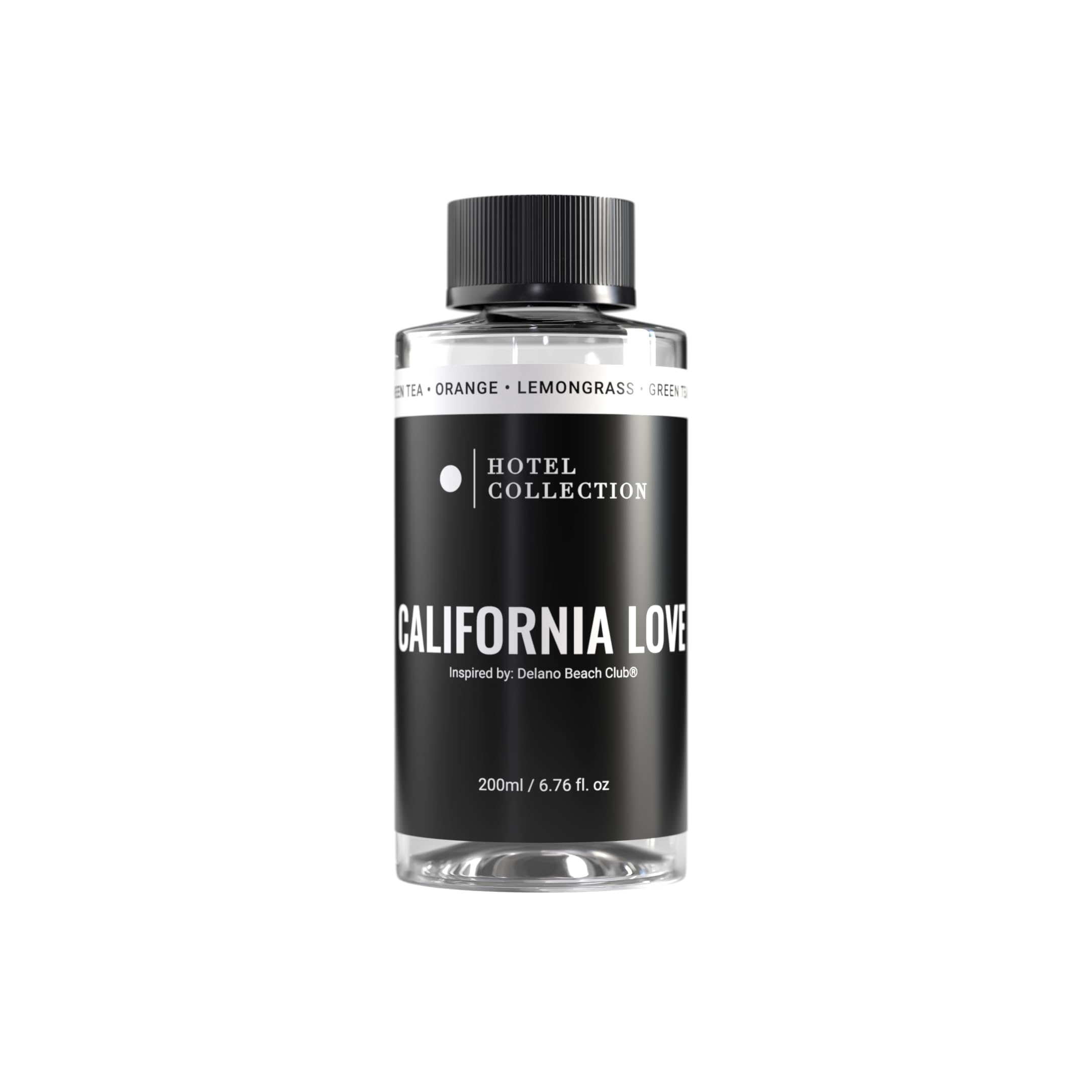 Hotel Collection Diffuser Oil - California Love - Aromatherapy Essential Fragrance Oil - Green Tea, Orange, and Lemongrass - 200mL 6.7 Fl oz