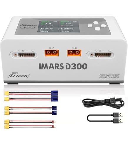 Amazon.com: iCharger DX6 雙連接埠6S 帶通道900Wx2 : 玩具和遊戲