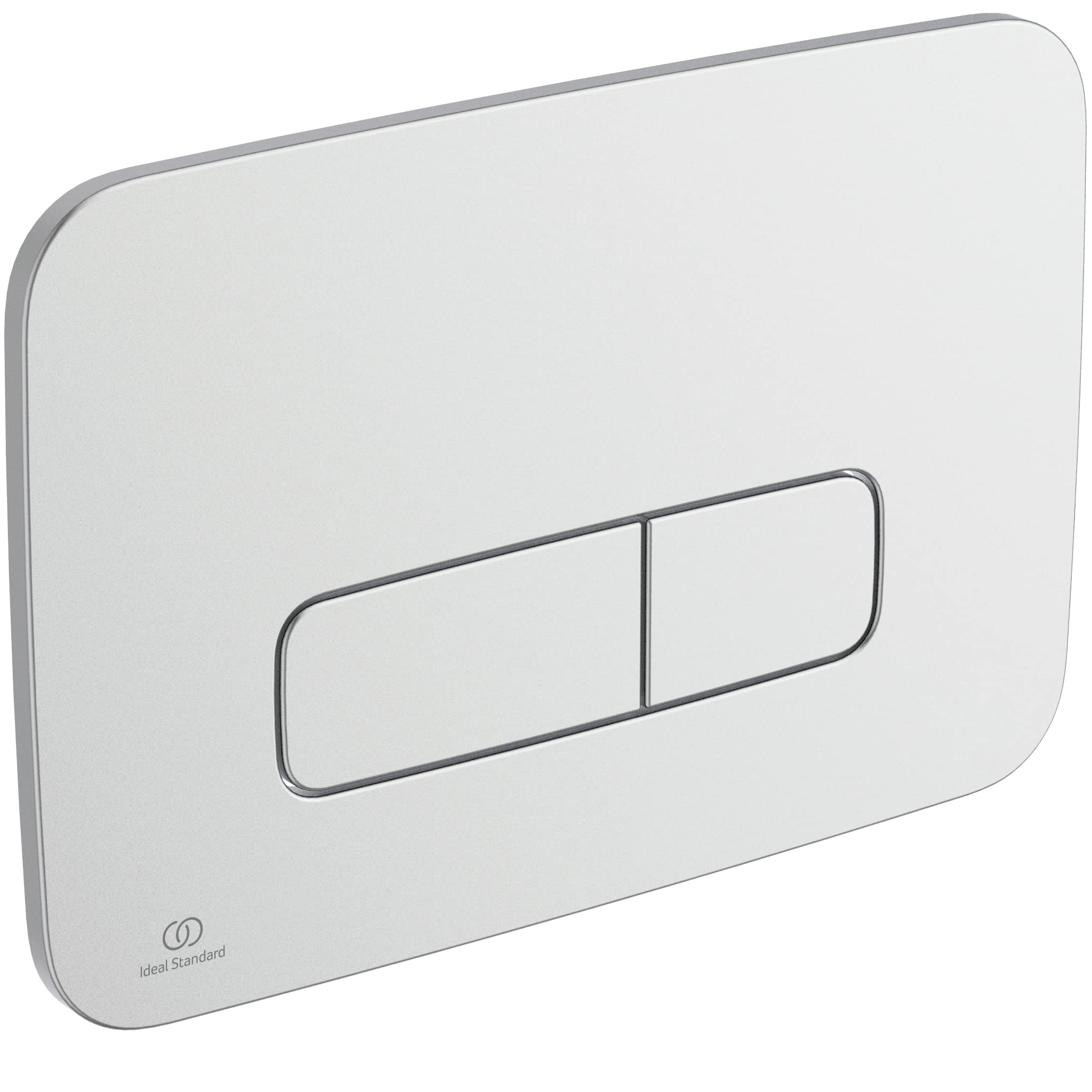 Ideal Standard Oleas M3 Mechanical Toilet Flush Plate, R0123JG, Matt Chrome