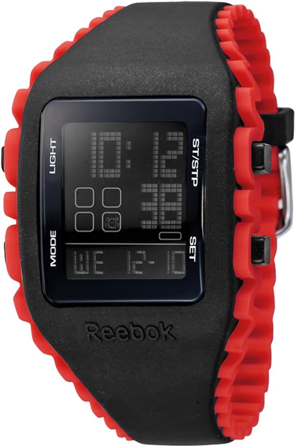 Reebok Workout Men's Quartz Watch with Black Dial Digital Display and