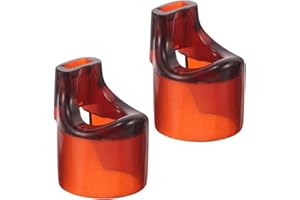 Crovakeu 2-Pack Flute Mouthpiece Replacement, Portable Headjoint Accessories Bundle for Beginners & Professionals, for Tone P