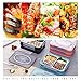 Bento Box 3 Compartments Bento Lunch Boxes Large Stainless Steel Lunch Box for Kids Adults Home Work and Picnic(Darkgray)