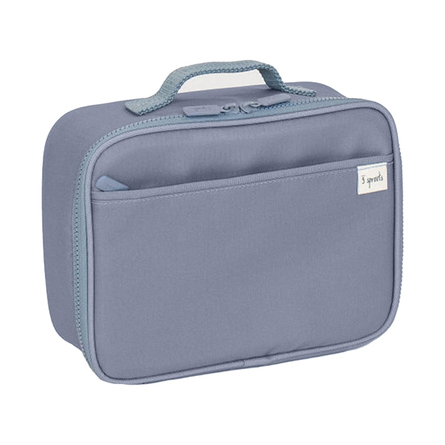 3 Sprouts Lunch Bag for Kids, Boys & Girls – Insulated Lunch Box for Boys and Girls – Perfect for School and Travel in Blue