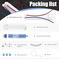 YKMGON 1812-75GPD Reverse Osmosis Membrane Kit with