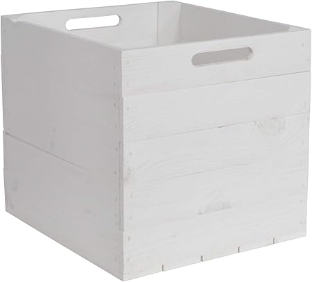 Chiccie Kallax - Caja de almacenaje de madera, 33 x 38 x 33 cm: Amazon.es: Hogar