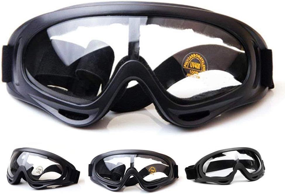 TOPGRADE Safety Goggles - Comfortable Wide-Vision Industrial Safety Glasses w/Anti-Fog, Scratch Resistance, and 360 Degree Splash Protection