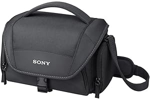 Sony LCSU21 Soft Carrying Case for Cyber-Shot and Alpha NEX Cameras (Black)