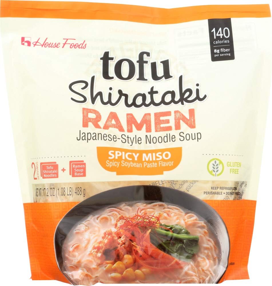 House Foods (NOT A CASE) Tofu Shirataki Ramen Noodle Soup Spicy Miso