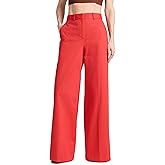 Theory Women's High-Waisted Chino Wide Trouser