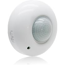 RAYZEEK Ceiling Mount Motion Sensor,360 Motion Sensor switch,110V-265V ,1100W,Occupancy Sensor Switch for Ceiling, 8-12M High Sensitive Light Switch,PC Fireproof(5A,Neutral Wire Required RAYZEEK Ceiling Mount Motion Sensor,360 Motion Sensor switch,110V-265V ,1100W,Occupancy Sensor Switch for Ceiling, 8-12M High Sensitive Light Switch,PC Fireproof(5A,Neutral Wire Required