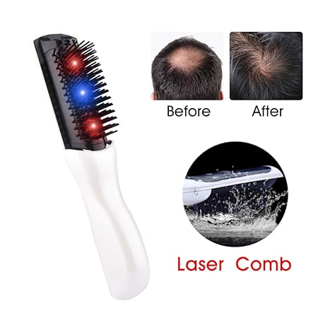YA Elektrische Laser Kamm Therapie Fördern Haarwachstum Massage Ausrüstung Stop Haarausfall Behandlung Pinsel Produkt Männer 