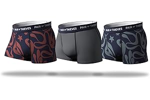 Pair of Thieves Superfit Men’s Trunks – Breathable Mesh Cooling, Everyday Comfort, Easy-Access Fly