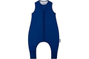 HIBBY Rayon from Bamboo Baby Sleep Sack with Feet & Legs | 1.0 TOG | Luxuriously Soft