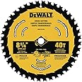 DEWALT Circular Saw Blade, 8 1/4 Inch, 40 Tooth, Cross Cutting (DWA181440)