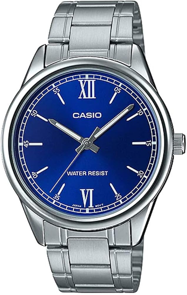 casio mtp blue