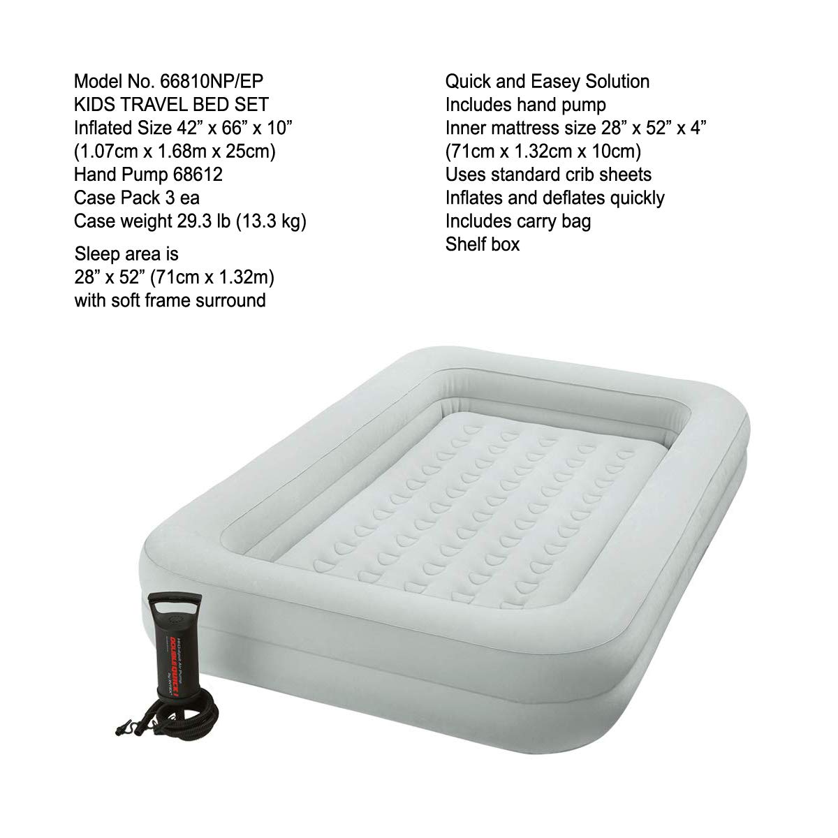 Intex Kids Travel Bed Set Buy Online in UAE. Home Garden Products