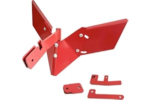 SUONE 15683 Hiller-Furrower Kit for Rear Tine Rototillers,There are Three Kinds of Connection, with Adjustable Wings, Thickened Steel Plate,Suitable for Large and Small Areas of Land Cultivation