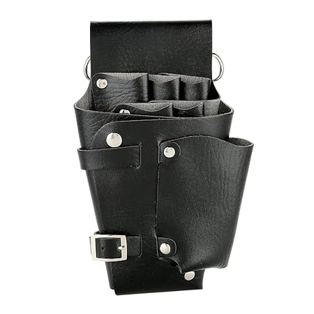 Professionelle Friseur-Werkzeugtasche, Stylist Gürtel Taille Container Multifunktionskamm, Haar fanny Behälterhalter Friseur