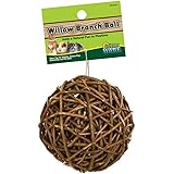 Willow Branch Ball for Small Animals Pack of 3