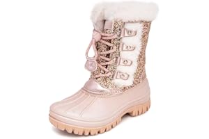 LONDON FOG Girls Youth and Toddler Icelyn Cold Weather Warm Lined Snow Boot girls boot in youth and toddler sizes