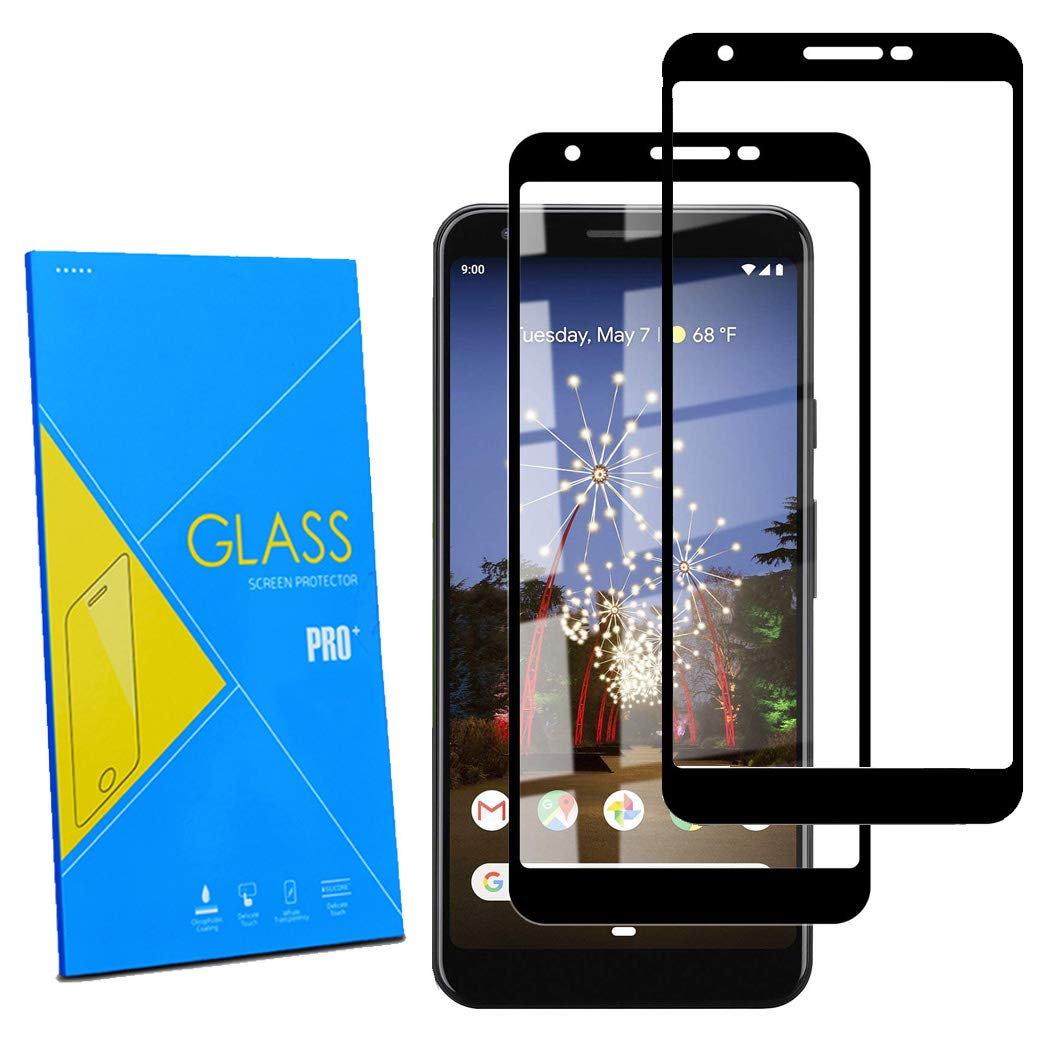 [2-Pack] Screen Protector for Google Pixel 3A XL Tempered Glass Film, [Case Friendly][Anti-Scratch][Anti-Shatter] For Google Pixel 3A XL