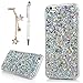 iPhone 6S Plus Case, iPhone 6 Plus Case 5.5 inch, YOKIRIN Luxury 3D Sparkle Powder Diamond Paillette Bling Slim Glitter Flexible Soft Rubber Gel Silicone TPU Protective Hybrid Bumper Cover Skin