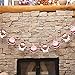 Artfen Christmas Banners Flags Hanging Bunting Garland 4 Pcs Paper Christmas Door Wall Window Hanging Decoration Ornaments Home Office Hotel Party Scene Decoration Supplies