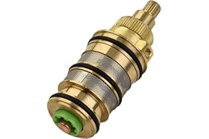 Thermostatic Cartridge Replace-Ment Long-Lasting for Shower Mixer Valve Easy-Fit Stable Water Temperature