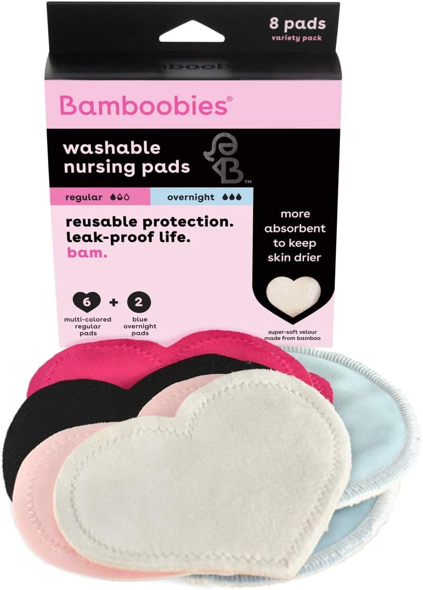 Bamboobies Washable Nursing Pads For 