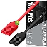 Walfos Silicone Basting Pastry Brush, Heat