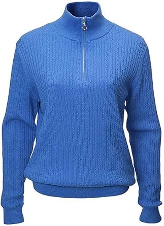 ladies cotton golf sweaters