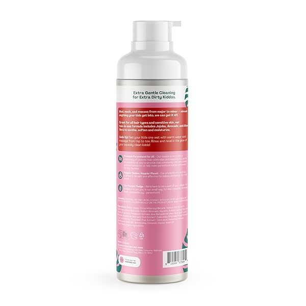 HELLO BELLO KIDS SHAMPOO & BODY WASH, WATERMELON SCENTED, 16.7OZ BOTTLE