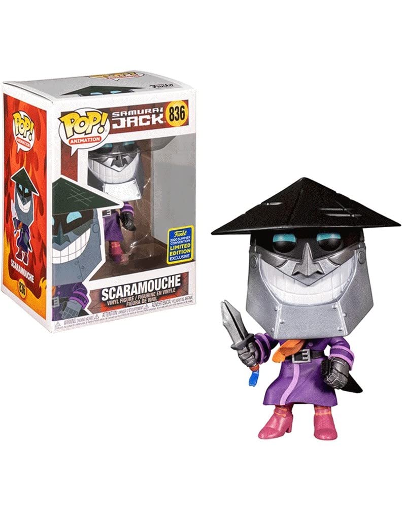 Funko Pop! Animation: Samurai Jack - Scaramouche (2020 Summer Convention Exclusive) #836