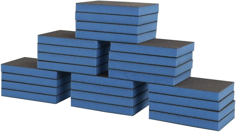 Keensky Sanding Sponge, Wet and Dry Sanding Blocks, Pack of 24