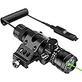 Feyachi Tactical Green Laser Sight with M Lock/Picatinny Rail Mount/Barrel Mount Include Pressure Switch