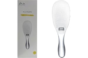 H&Zebrabro 1 Piece Japanese Style Rice Paddle, Food-grade Non Stick Rice Scooper Spoon, Heat Resistant Rice Spoon Paddle for 