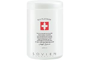 LOVIEN ESSENTIA BLU Platinum Bleaching Powder, Pro Blue Lightening Bleach Toner Highlights (14.11 Once)