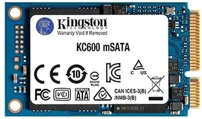 Kingston KC600 256GB SSD SATA3 mSATA SKC600MS/256G