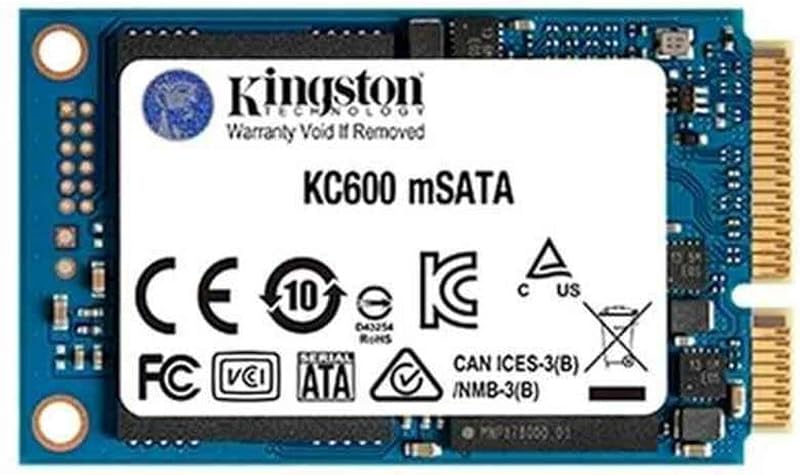 Kingston KC600 256GB SSD SATA3 mSATA SKC600MS/256G