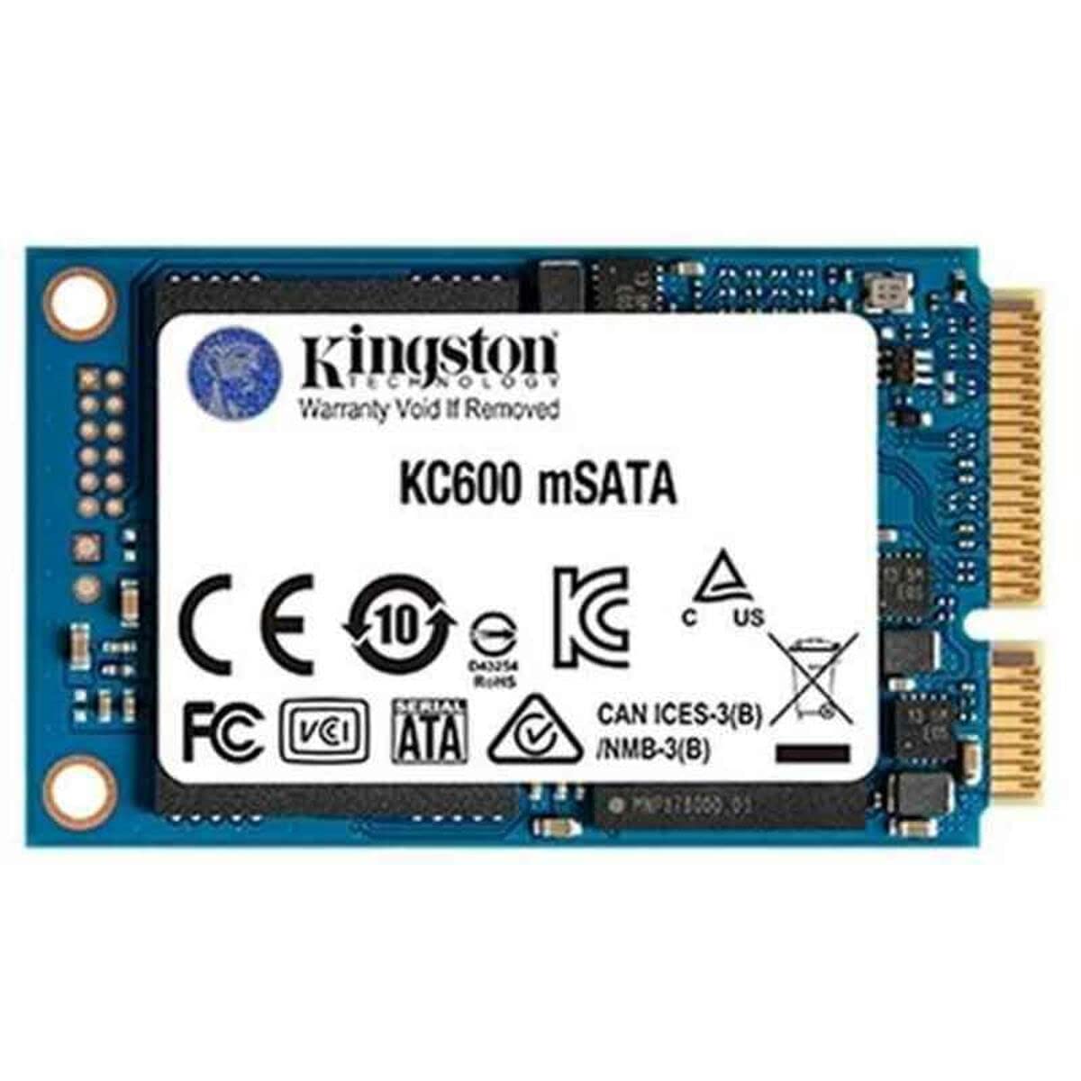 Kingston KC600 SSD 256GB SATA3 mSATA - SKC600MS/256G