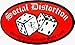 Social Distortion - Gambling with souls since 1979 - Sticker / Decal