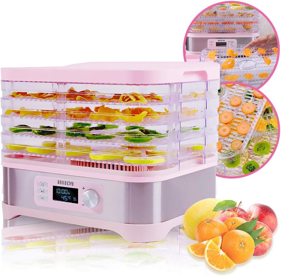 BelleLifeベルライフ フードドライヤー タイマー付き 食品乾燥機