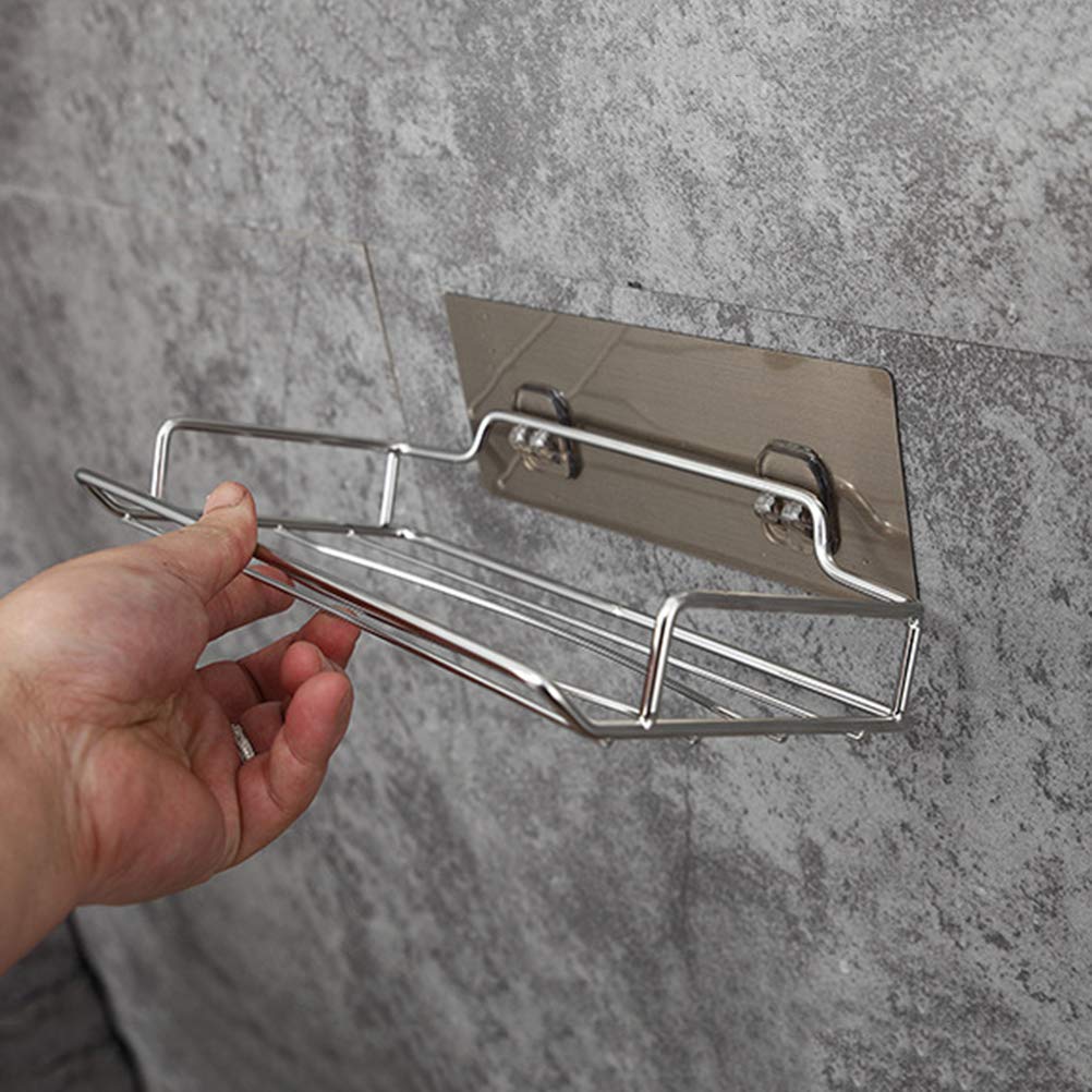 Details Zu Neu Wandregal Kuche Bad Ablage Badregal Ohne Bohren