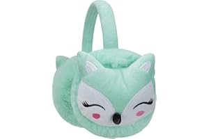 IPENNY Kids Winter Warm Soft Plush Earmuffs Boys Girls Soccer Ear Warmer for Outdoor