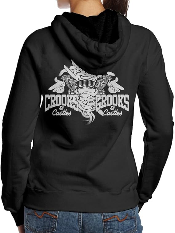 crooks and castles women's hoodie